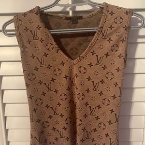 VINTAGE LV tank top